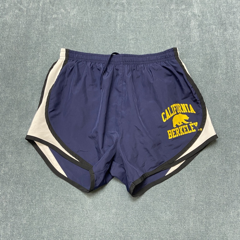 Sport-Tek Running Shorts Womens Small Navy Blue Drawstring Waist Performance